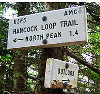 South Hancock Mountain Summit Hancock Loop Trail